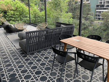 Louise Black 01 Cement Tile by Original Mission Tile - view 2