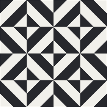 Diagonales Ac Ii Black 01 Cement Tile by Original Mission Tile - view 3