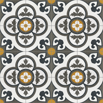 Molly Natural Gray 02 Cement Tile by Original Mission Tile - view 5