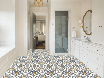 Molly Natural Gray 02 Cement Tile by Original Mission Tile - view 2
