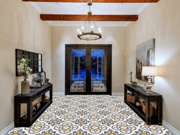 Molly Natural Gray 02 Cement Tile by Original Mission Tile - view 3