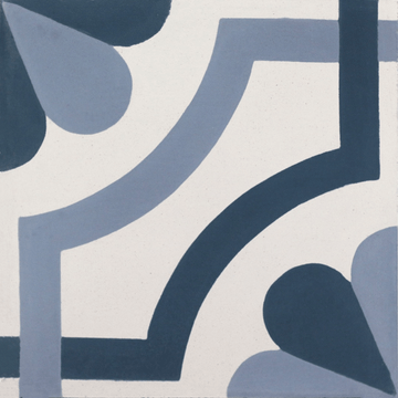 Sicily Navy 02 Cement Tile by Original Mission Tile - view 8