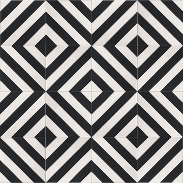 Ligne Brisse Bw 01 Cement Tile by Original Mission Tile - view 6