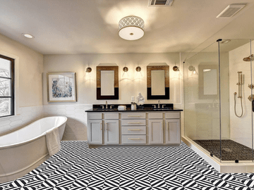 Ligne Brisse Bw 01 Cement Tile by Original Mission Tile - view 8
