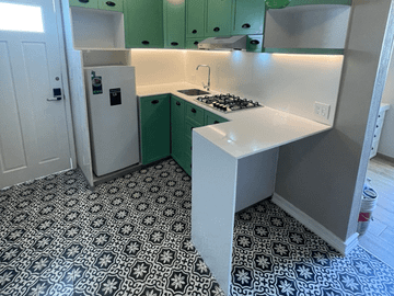 Bocassio Black 01 Cement Tile by Original Mission Tile - view 2