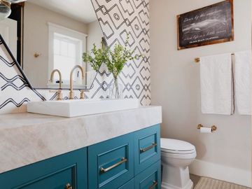 Arielle Black 01 Cement Tile by Original Mission Tile - view 4