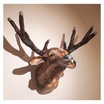 DEER TROPHY sculpture by ICI ET LÀ - view 3