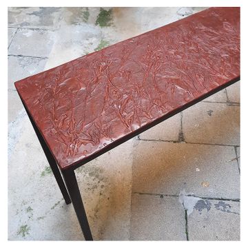 EMPREINTES Olive Console table by ICI ET LÀ - view 3
