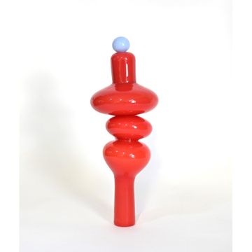 THE RED BIG DANCER glass sculpture by ICI ET LÀ - view 3
