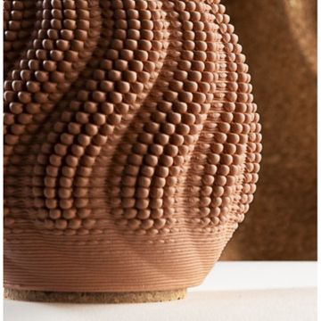 SINUOS TERRACOTA vase by ICI ET LÀ - view 2