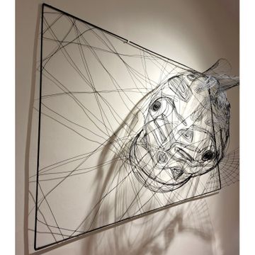 CICHLID FISH sculpture by ICI ET LÀ - view 2
