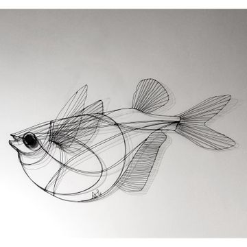 HATCHETFISH sculpture by ICI ET LÀ - view 3