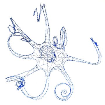 BLUE OCTOPUS sculpture by ICI ET LÀ - view 2