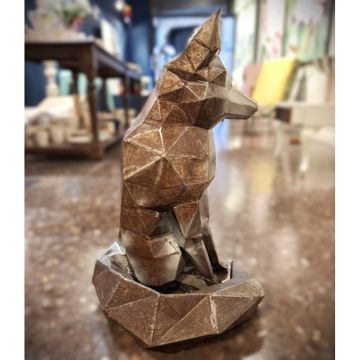 STEEL FOX sculpture by ICI ET LÀ - view 5