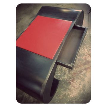 WAIST BLACK writing desk by ICI ET LÀ - view 5
