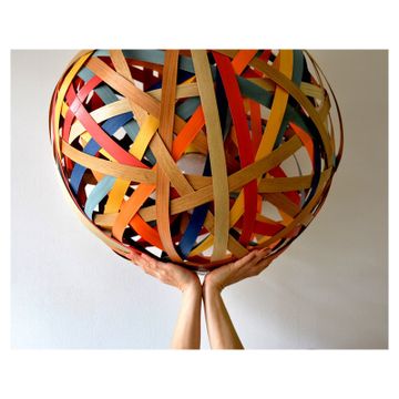 ORGANIC & WOOD pendant lamp by ICI ET LÀ - view 5