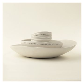 AUTUMN WHITE salad bowl by ICI ET LÀ - view 2