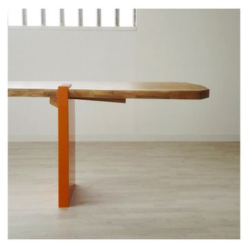 OAK MEETS ORANGE table by ICI ET LÀ - view 8