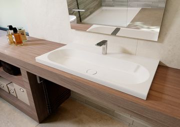 CENTRO COUNTERTOP WASHBASIN (RIM HEIGHT 40MM) by Kaldewei - view 6