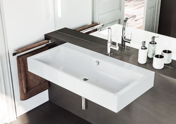 PURO WALL-HUNG DOUBLE WASHBASIN by Kaldewei - view 3