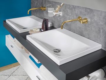 SILENIO countertop washbasin (rim height 40 mm) by Kaldewei - view 3