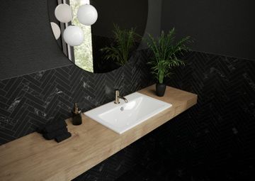 OBJECT Q Built-in washbasin by Kaldewei - view 2