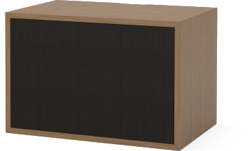 Case HiFi Module w. fabric door, 35 cm by Bolia - view 2