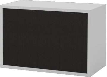 Case HiFi Module w. fabric door, 28 cm by Bolia - view 2
