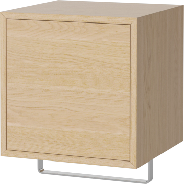 Case 1 x 1 Shelf Module w. Wooden Door and Hanger Rail – 35 cm by Bolia - view 2