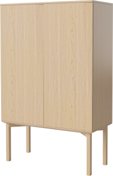 Silent Highboard - wooden base by Bolia - view 2