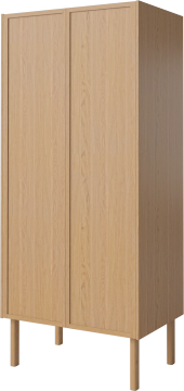 Cana Wardrobe w. wooden doors by Bolia - view 2