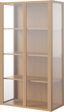 Cana glass cabinet - wall mounted by Bolia - view 2