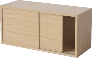 ROD Shelf Module w. sliding doors – Small by Bolia - view 2
