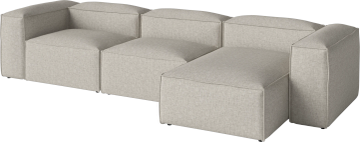 Cosima 3 Modules depth 100 cm w. chaise longue - right by Bolia - view 2