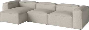 Cosima 3 Modules depth 100 cm w. chaise longue - left by Bolia - view 2