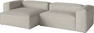 Cosima 2 Modules depth 100 cm cm w. large chaise longue - left - and large corner module - right by Bolia - view 2