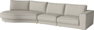 Noora 3 Modules w. open end rounded small – left by Bolia - view 2