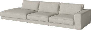 Noora 3 Modules 127 cm w. small corner and open end - left by Bolia - view 2