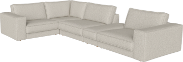 Noora 5 Modules 245 x 375 cm by Bolia - view 2