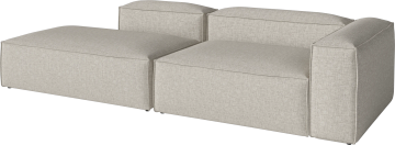 Cosima 2 Modules depth 120 cm w. big corner - right - and open-end - left by Bolia - view 2