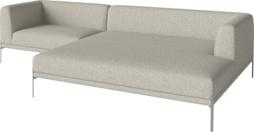 Caisa 2 modules with lounge corner - right by Bolia - view 2