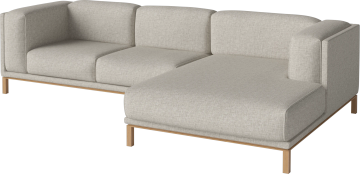 Cosy Sofa 2,5 seater with chaise longue - right by Bolia - view 2