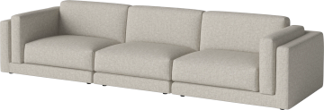 Avelou 3 Modules with small corner by Bolia - view 2