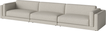 Avelou 3 Modules with large corner by Bolia - view 2