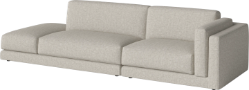 Avelou 2 Modules w. small corner and open end pouf - left by Bolia - view 2