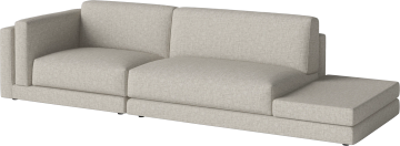 Avelou 2 Modules w. small corner and open end table right by Bolia - view 2