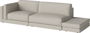 Avelou 3 Modules w. small corner and side table - right by Bolia - view 2