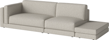 Avelou 3 Modules Small back w. large corner and side table - right by Bolia - view 2