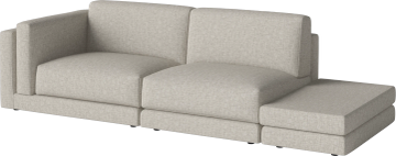 Avelou 3 Modules Small back w. small corner and side table - right by Bolia - view 2