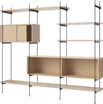 ROD Shelf combination 09 by Bolia - view 2
